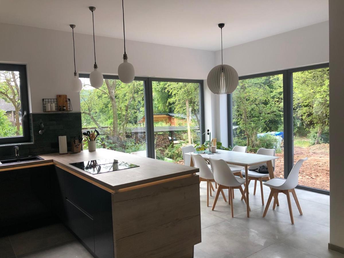 Ferienhaus Waldbaden Im Nationalpark Eifel- Am Bach Schleiden Buitenkant foto