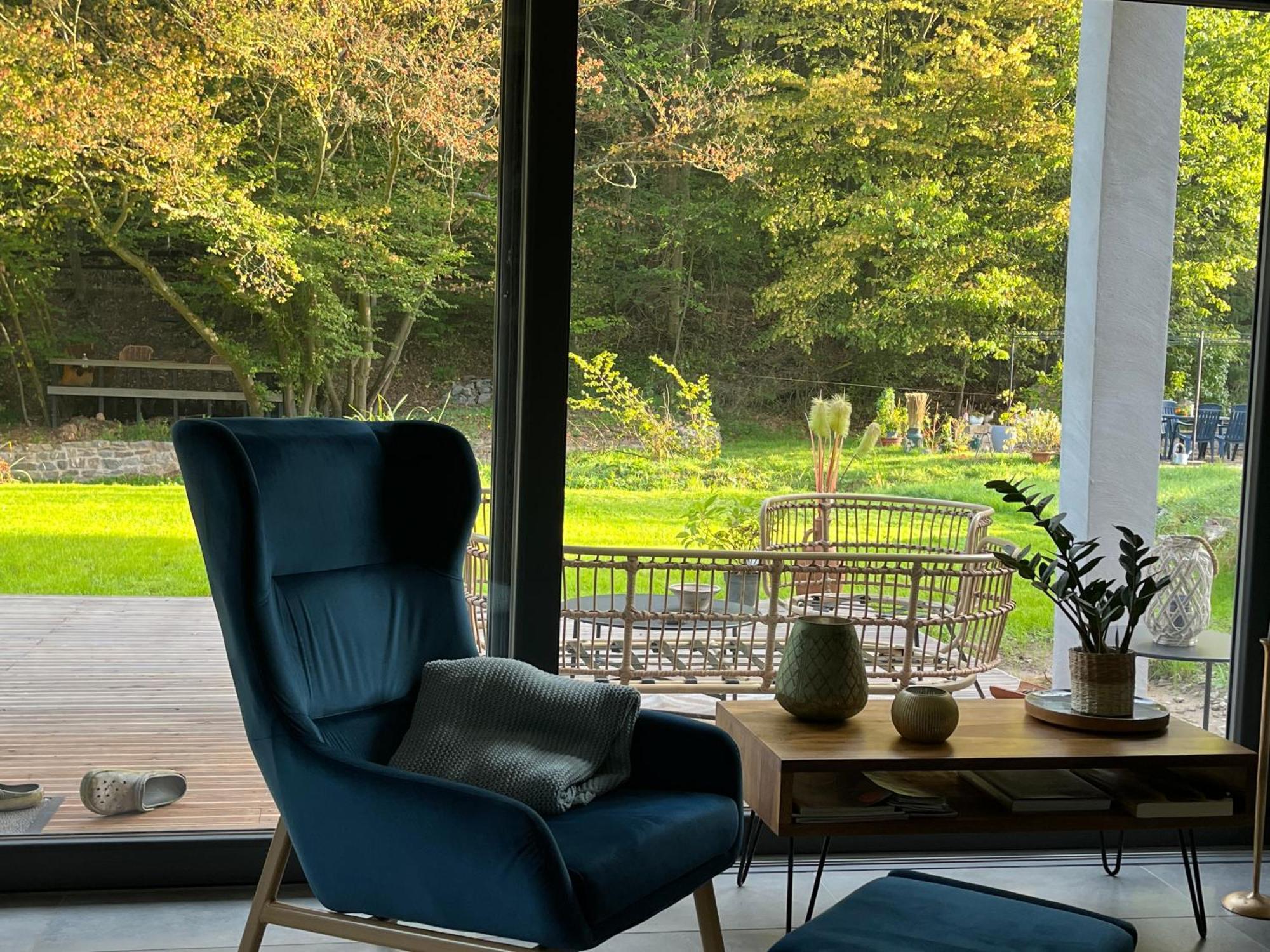 Ferienhaus Waldbaden Im Nationalpark Eifel- Am Bach Schleiden Buitenkant foto